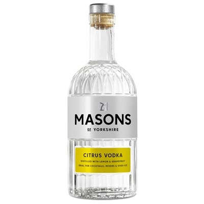 Masons Of Yorkshire Citrus Vodka 70cl